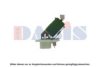 AKS DASIS 700008N Resistor, interior blower